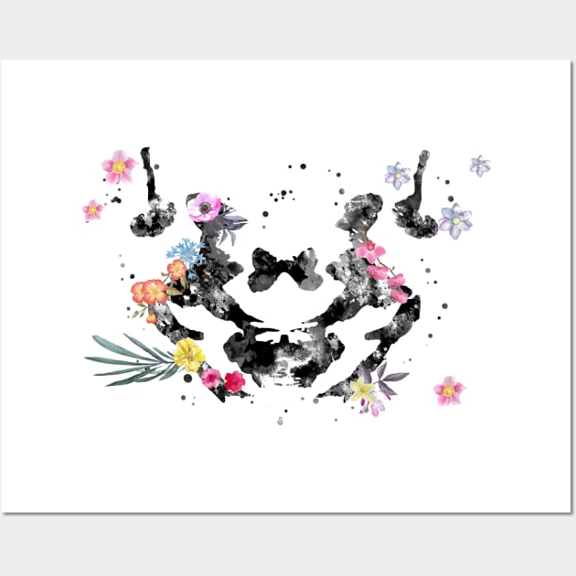 Rorschach card 3 Wall Art by RosaliArt